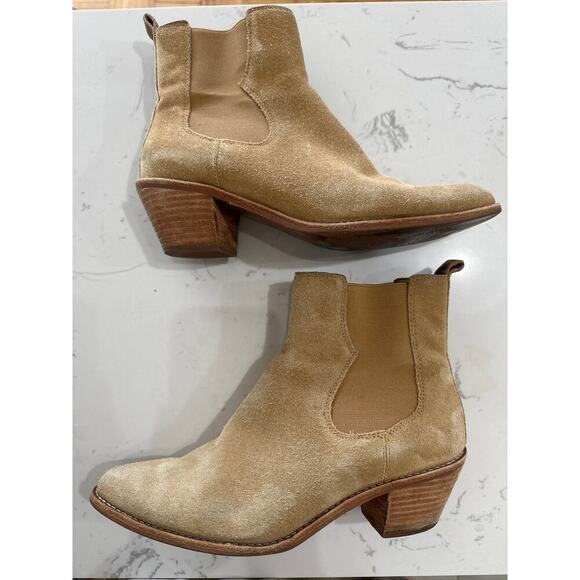 Madewell The Watkin Ankle Boot, Toffee, Size 9, EUC - Picture 7 of 9